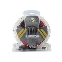 ESX SX25WK - zestaw przewodów do montażu wzmacniacza
