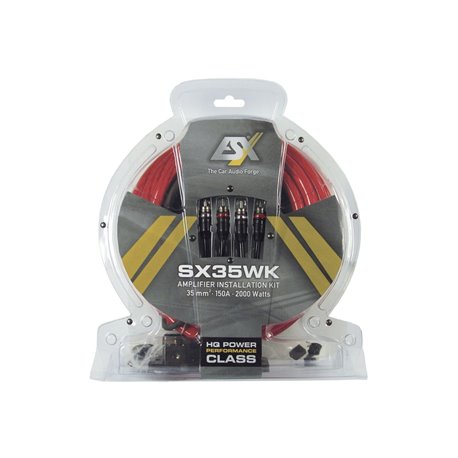 ESX SX35WK - zestaw przewodów do montażu wzmacniacza