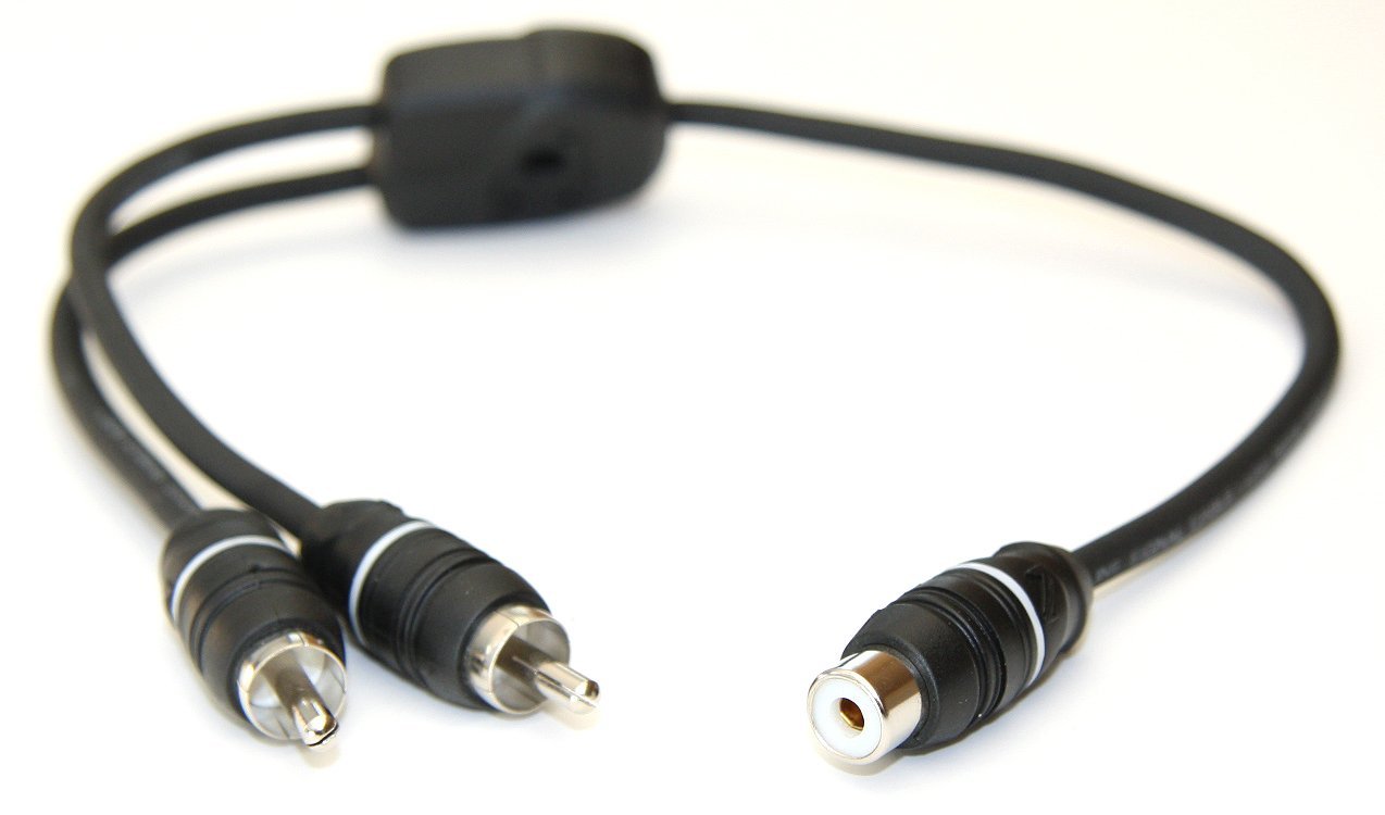 Plug y. Audison connection. 85649-T3-10-Mic-RCA-FS.