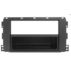 Ramka SMART ForTwo (BR451) 07-10 ForFour 04-06 1-DIN/2-DIN CZARNA