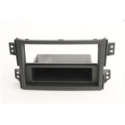 Ramka OPEL AGILA 08-14 SUZUKI SPLASH 08-14 1-DIN/2-DIN ANTRACYT