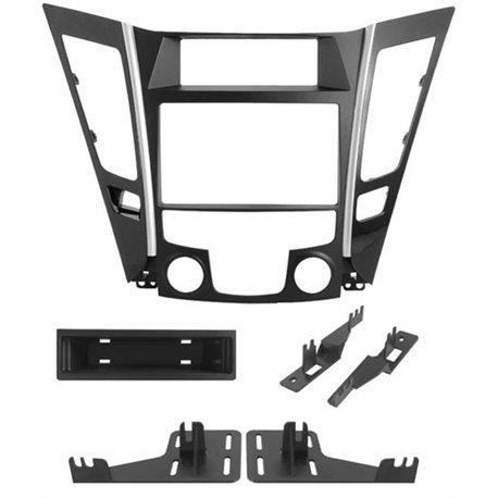 Ramka HYUNDAI SONATA V 2011- CZARNA AUT.CLIMA (3/588